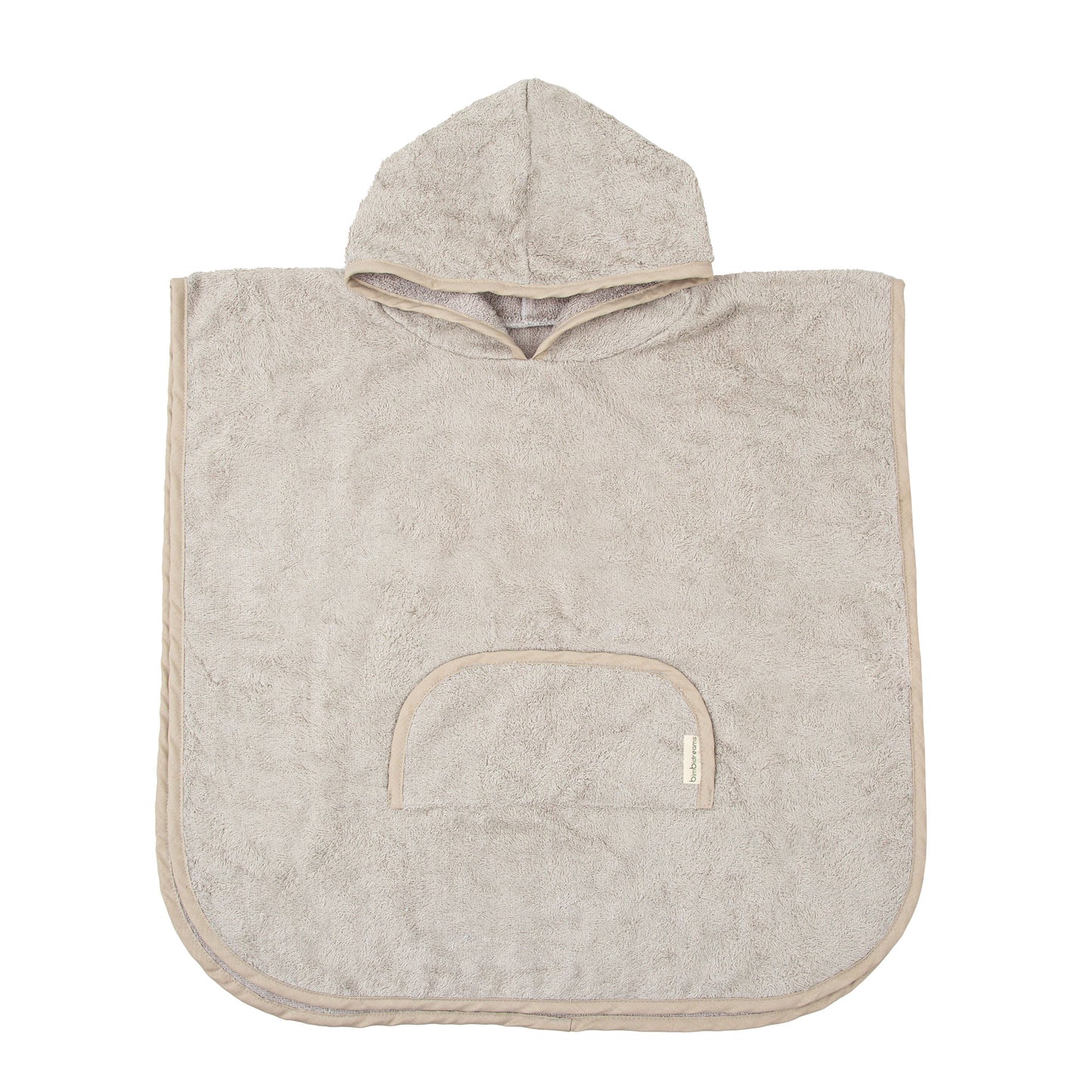 Poncho de baño Basics 12-36 meses Gris bimbidreams ropa para bebé niño niña accesorios gnomo kids bogotá colombia