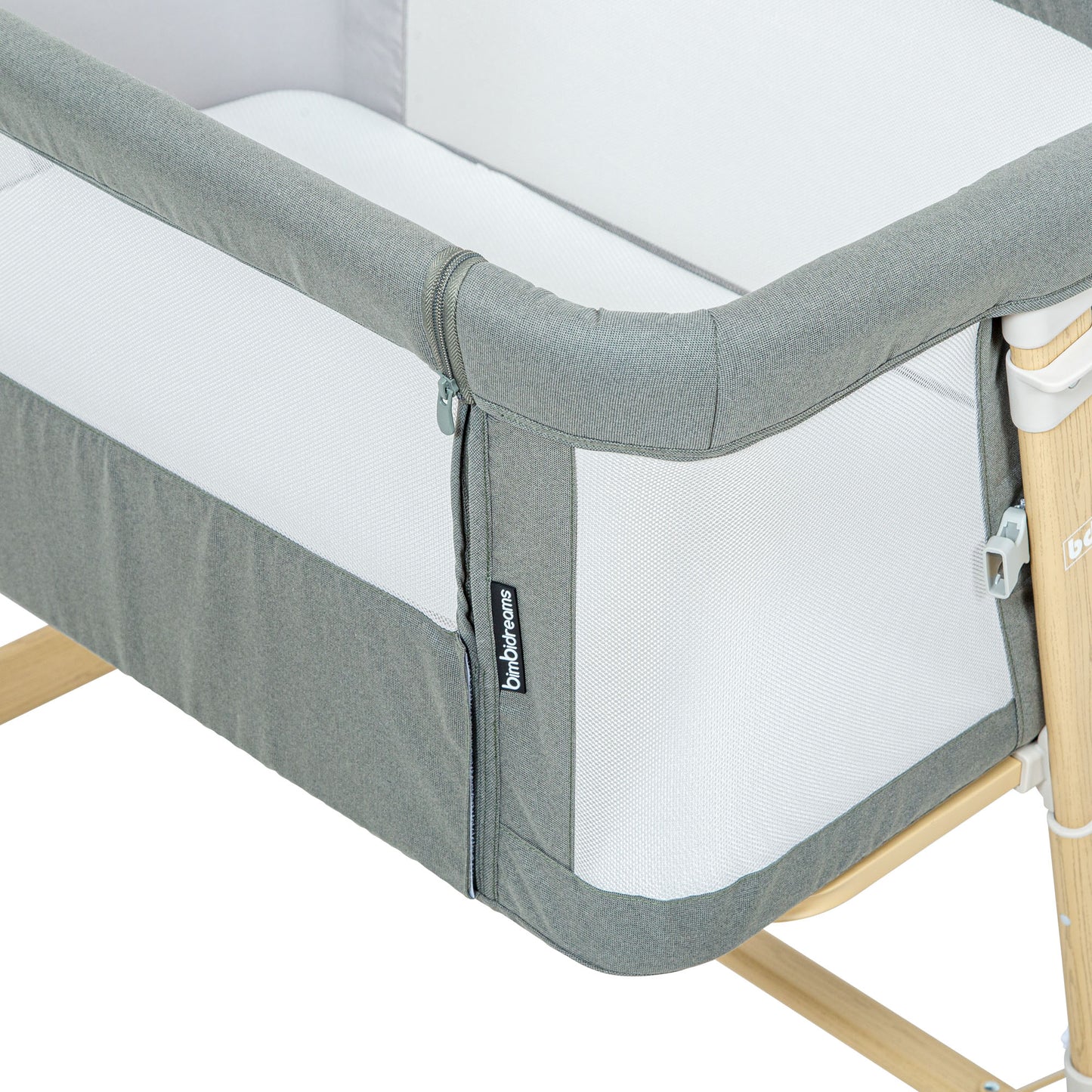 Minicuna Colecho Bebé Verde con Colchón – Bimbidreams