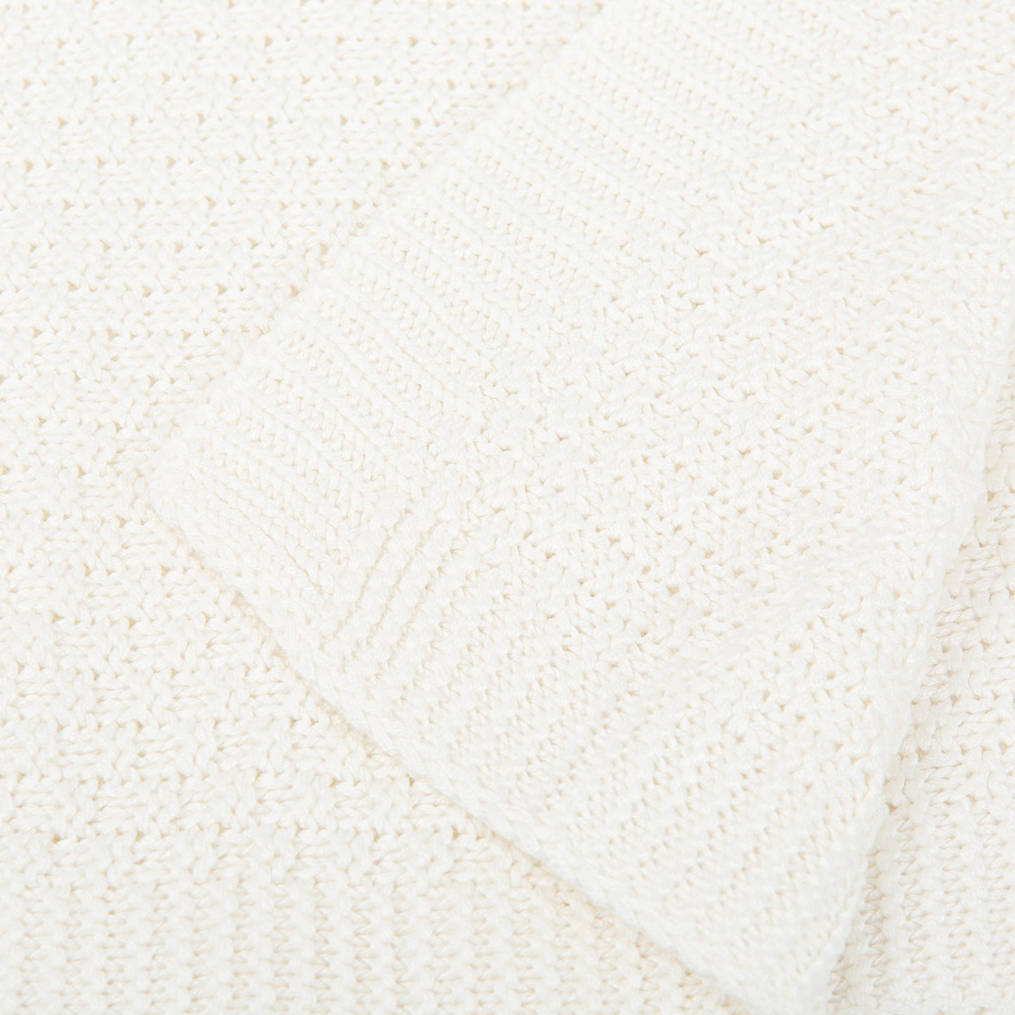 Manta cobija Toquilla tricot Bambú Basic Blanco 75x90 bimbidreams ropa para bebé niño niña accesorios gnomo kids bogotá colombia