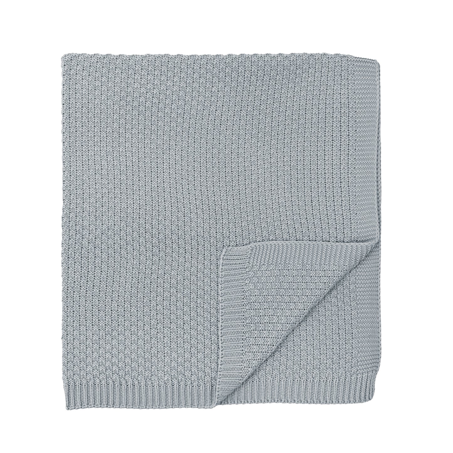 Manta cobija Toquilla tricot Bambú Basic Azul 75x90 bimbidreams ropa para bebé niño niña accesorios gnomo kids bogotá colombia