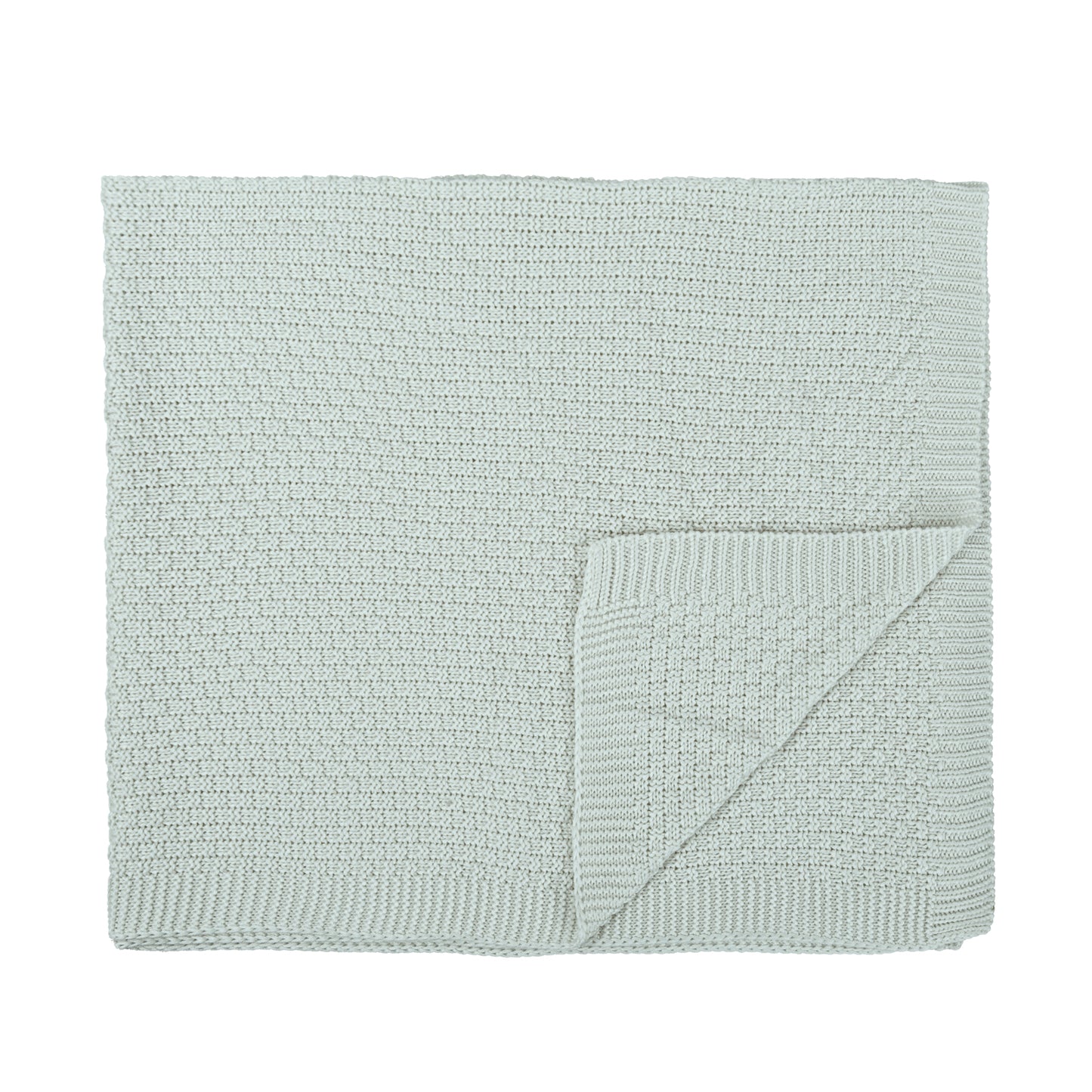 Manta cobija Toquilla tricot Bambú Basic Menta 75x90 bimbidreams ropa para bebé niño niña accesorios gnomo kids bogotá colombia