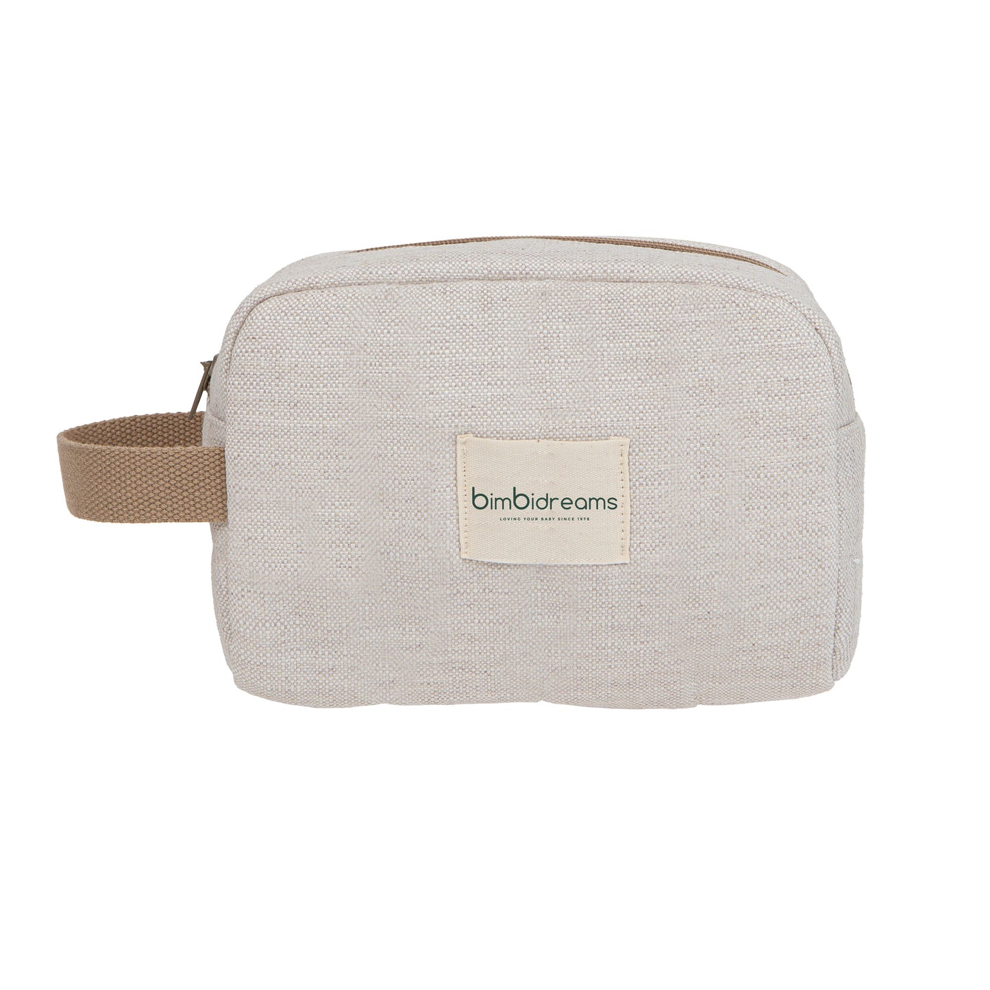 Neceser Nature Lino 24x19x8 bimbidreams ropa para bebé niño niña accesorios gnomo kids bogotá colombia