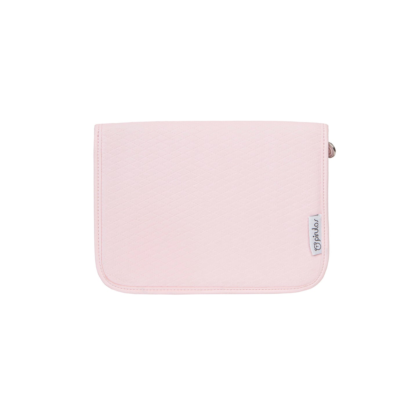 Portadocumentos ecopiel Rombos Rosa 26x19x2 bimbidreams ropa para bebé niño niña accesorios gnomo kids bogotá colombia