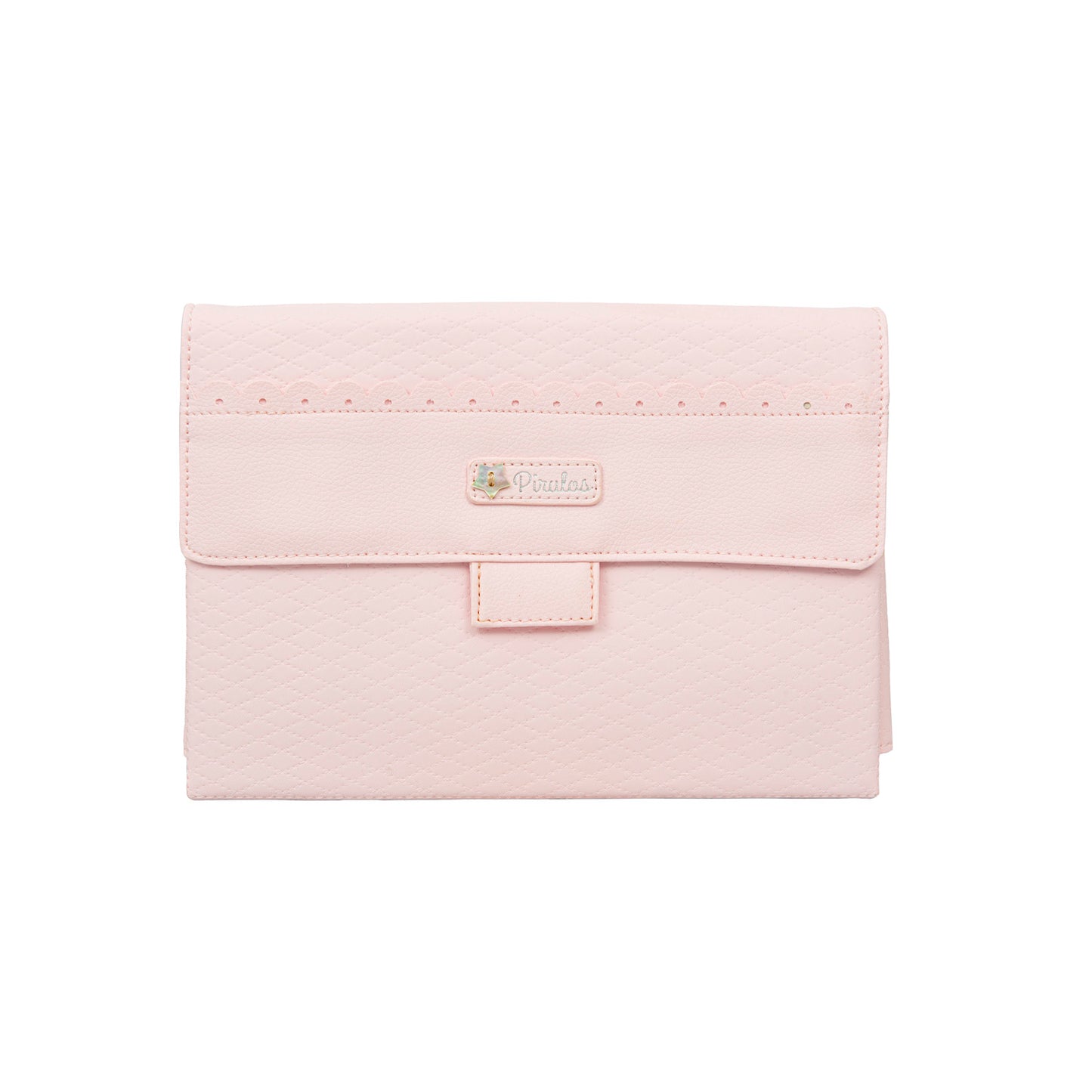 Cambiador ecopiel Rombos Rosa 52x32 bimbidreams ropa para bebé niño niña accesorios gnomo kids bogotá colombia