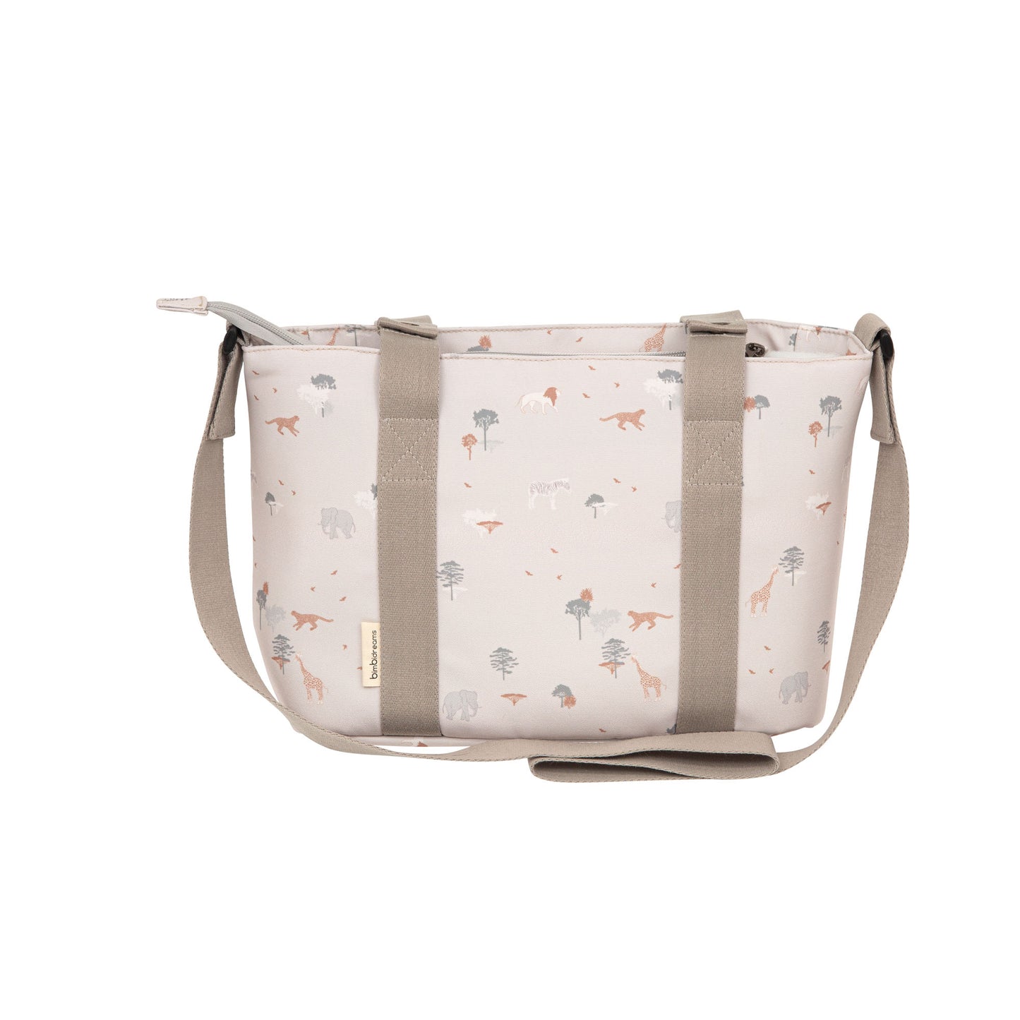 Pañalera Crossbody con cambiador Nairobi Lino 37x24x13 bimbidreams ropa para bebé niño niña accesorios gnomo kids bogotá colombia