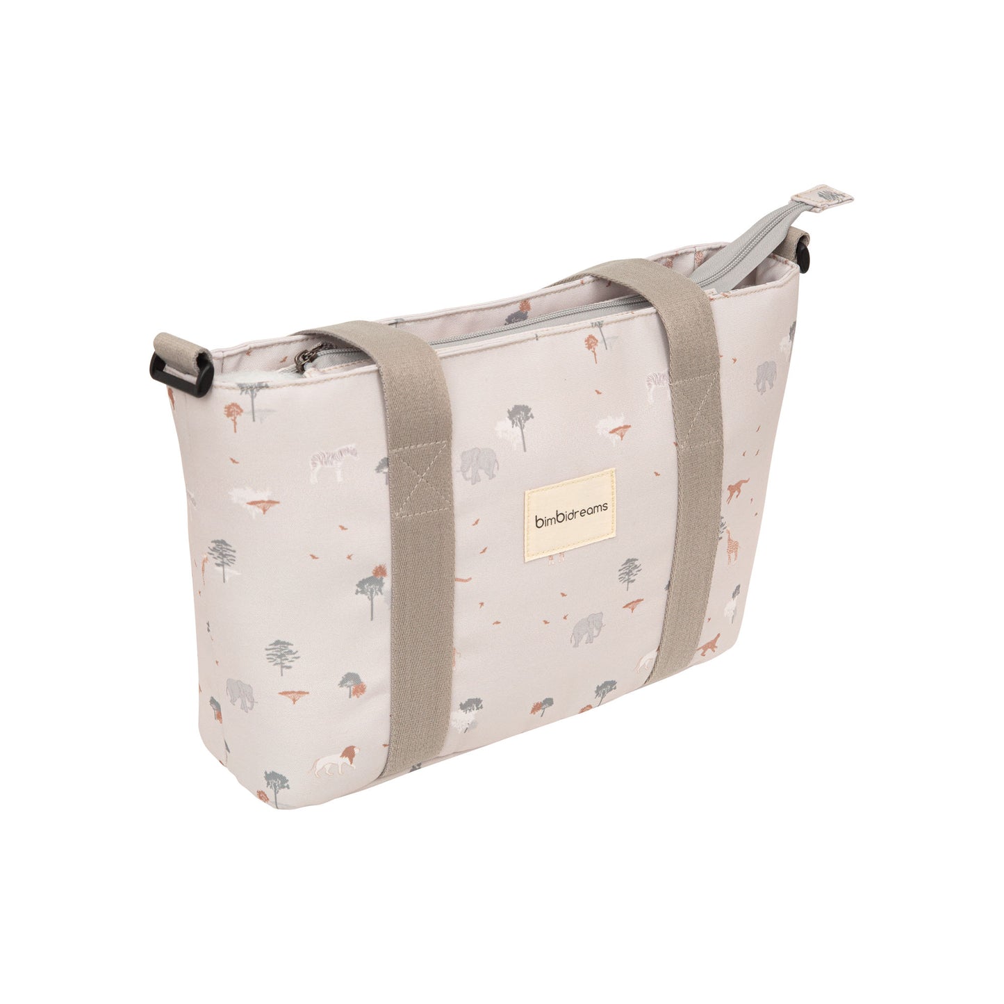 Pañalera Crossbody con cambiador Nairobi Lino 37x24x13 bimbidreams ropa para bebé niño niña accesorios gnomo kids bogotá colombia