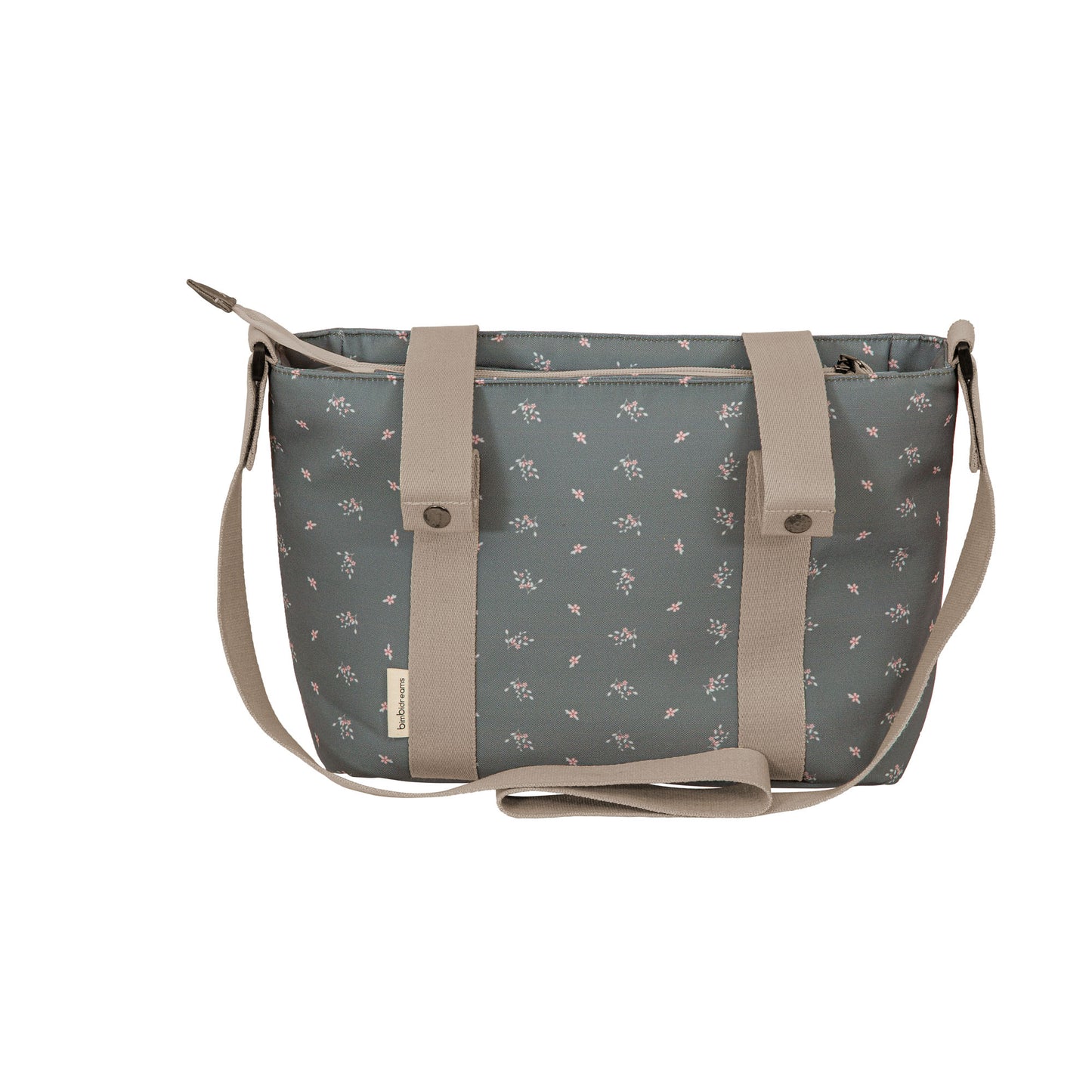 Pañalera Crossbody con cambiador Dalia Verde 37x24x13 bimbidreams ropa para bebé niño niña accesorios gnomo kids bogotá colombia