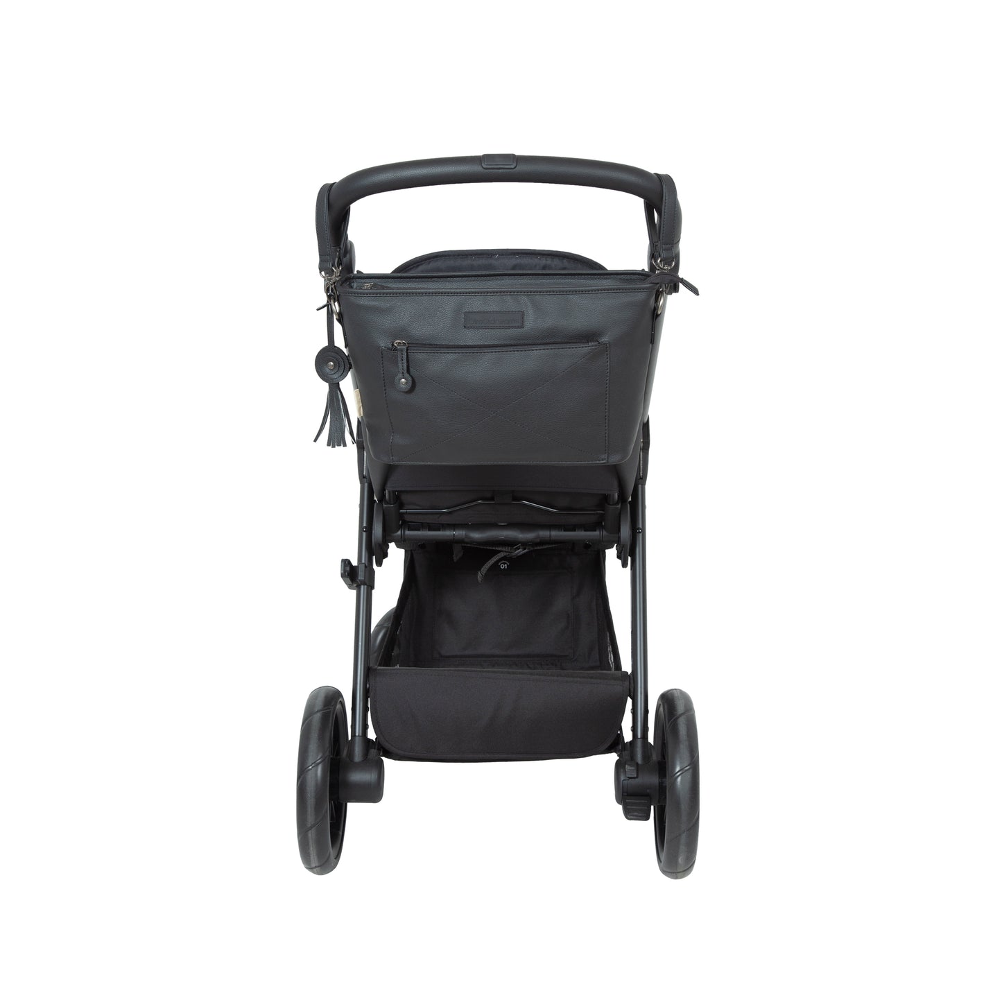 Bolso organizador Quilt negro 30x22x12 bimbidreams ropa para bebé niño niña accesorios gnomo kids bogotá colombia