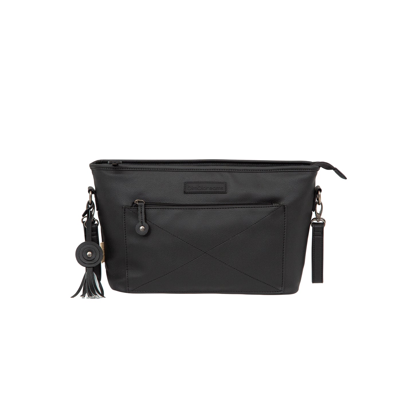 Bolso organizador Quilt negro 30x22x12 bimbidreams ropa para bebé niño niña accesorios gnomo kids bogotá colombia