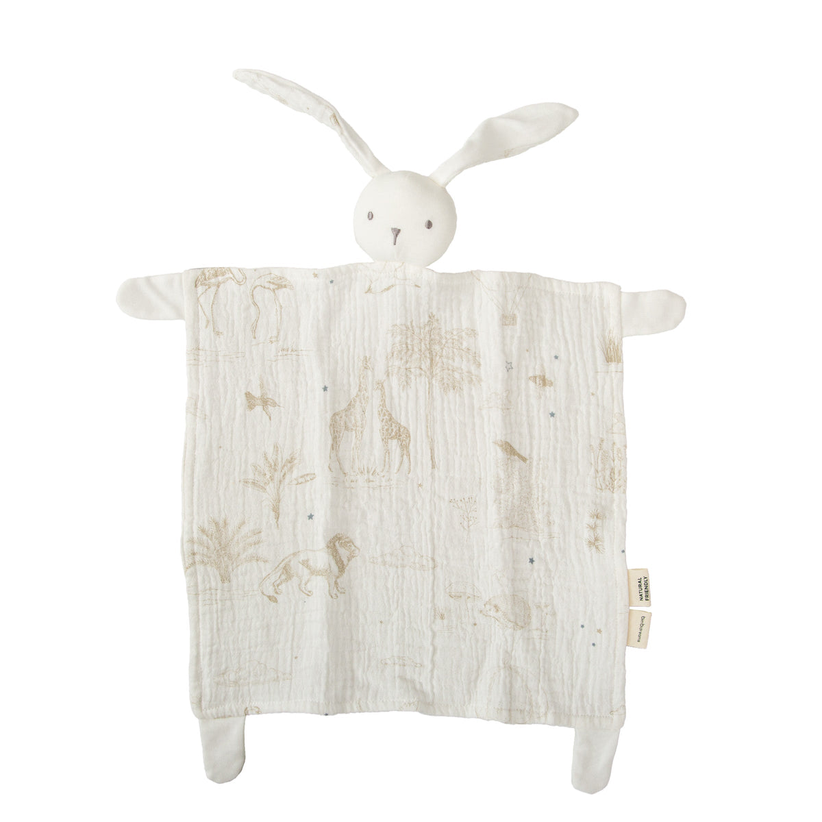 Doudou Noe Blanco Lino 30x30