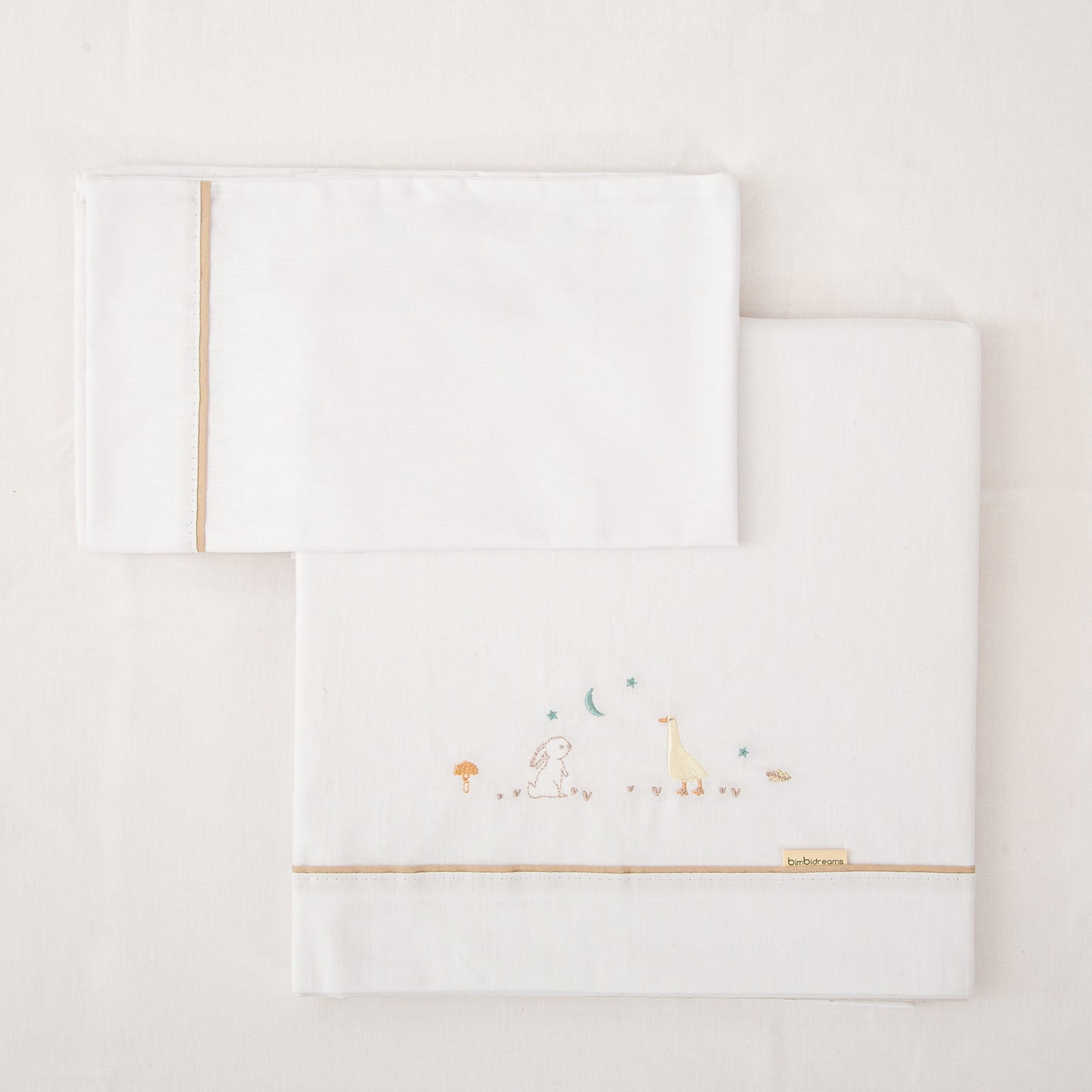 Sábanas Bebé 3 Piezas Happy Forest 100% Algodón (60x120) – Bimbidreams