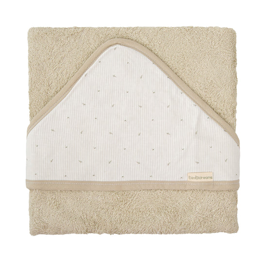 Toalla Capucha Bebé Cornelia Verde Bambú – Bimbidreams