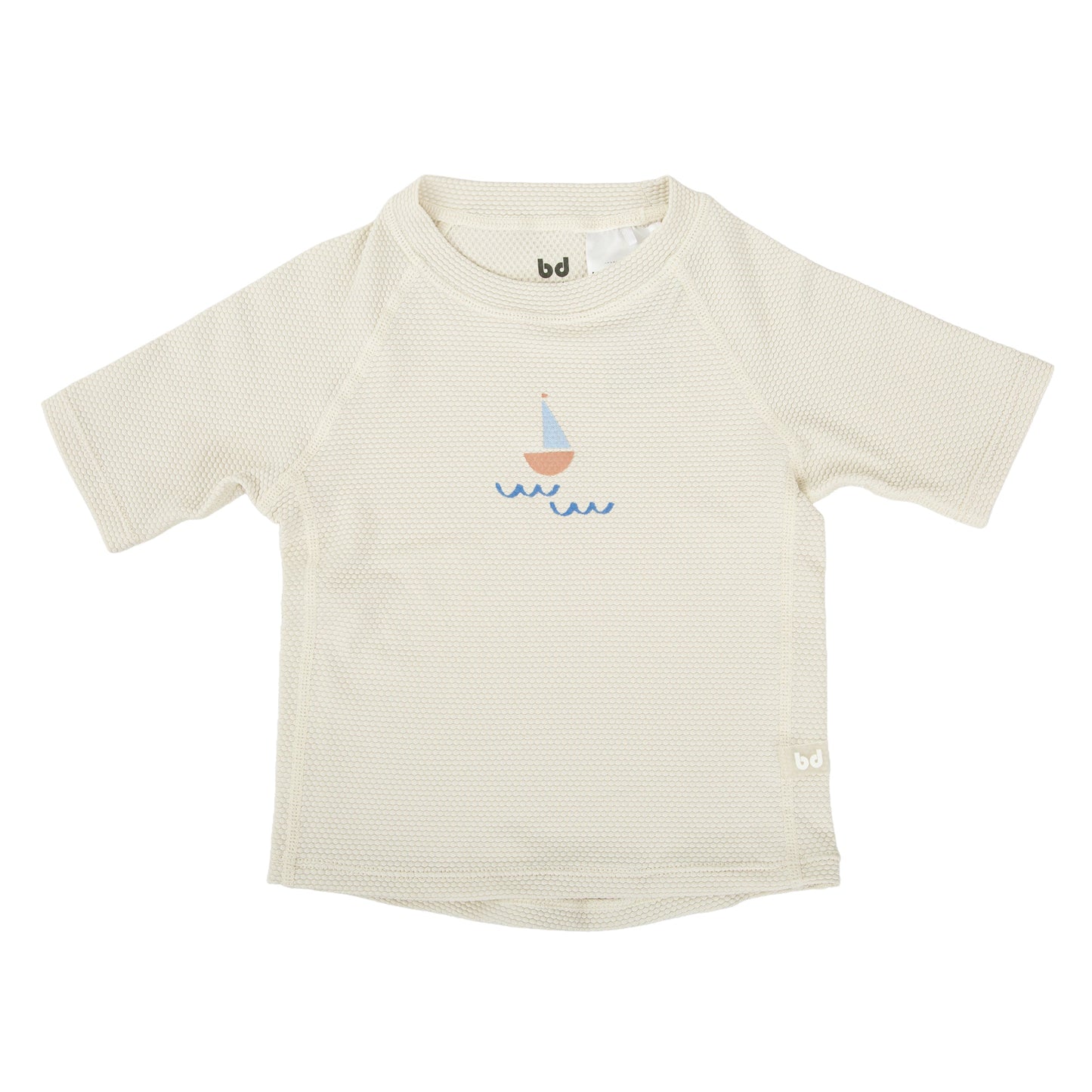 Camiseta con protección solar Calypso Blanco Azul 12-24m