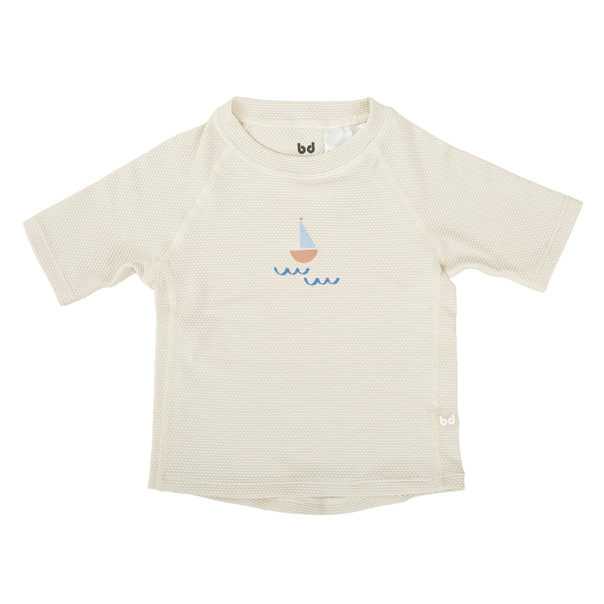 Camiseta con protección solar Calypso Blanco Azul 12-24m
