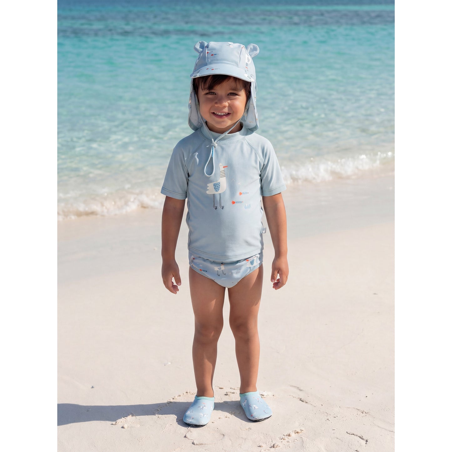 Bañador Pañal UV Bebé Gavina 6-12M – Bimbidreams