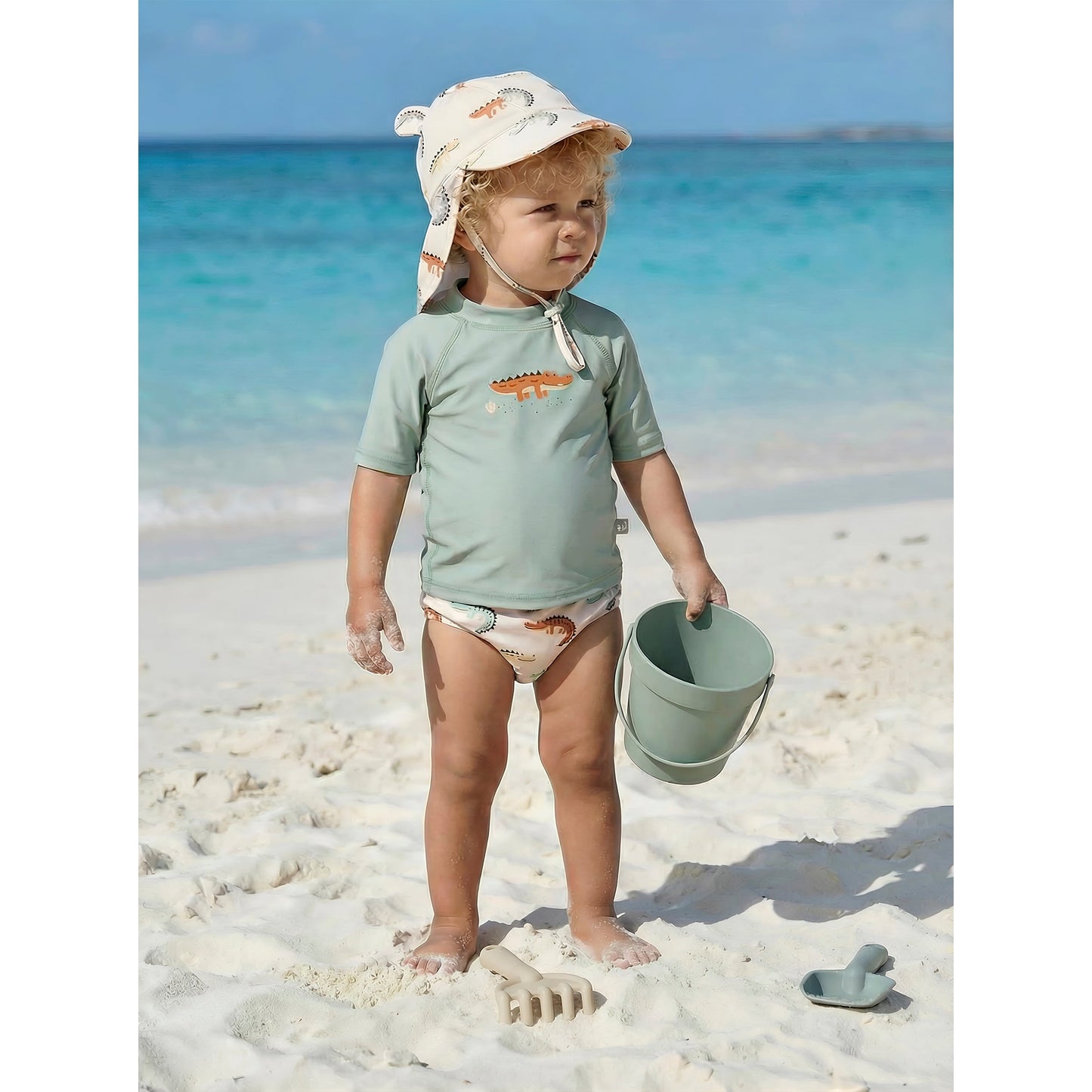 Bañador pañal Caiman Multicolor 6-12m