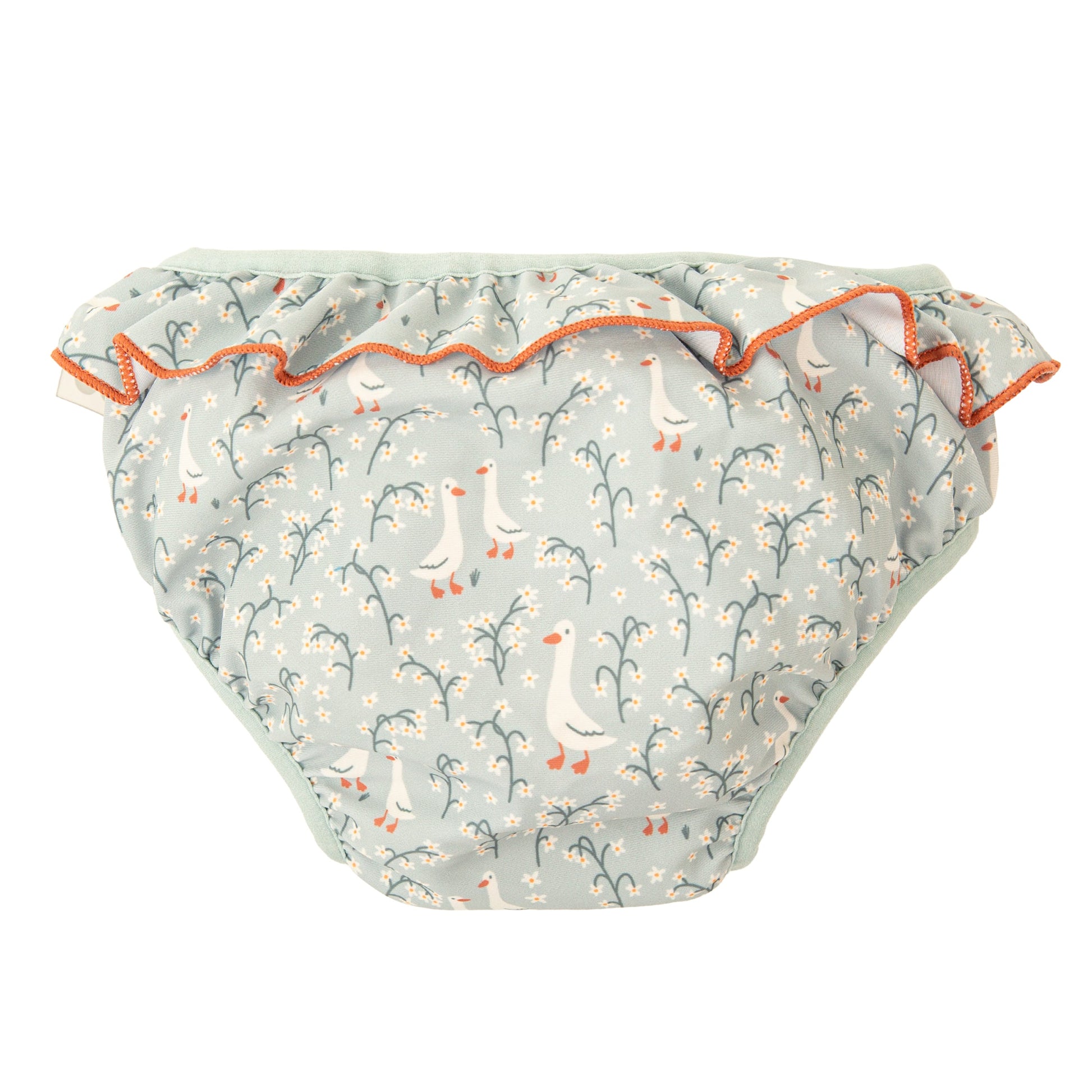 Bañador pañal Guss Blanco Verde 12-18m