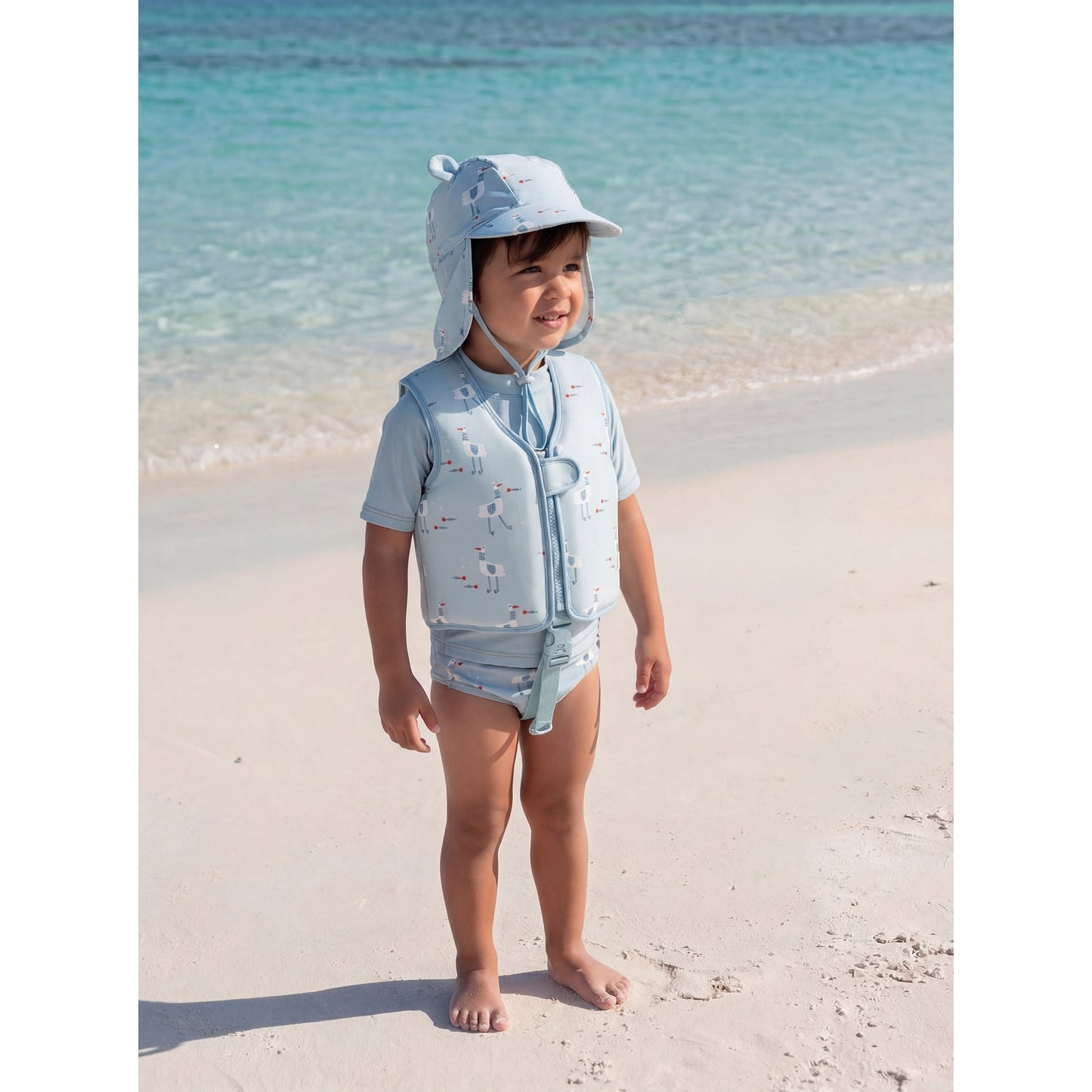 Gorro de Playa UV Bebé Gavina 1-3A – Bimbidreams