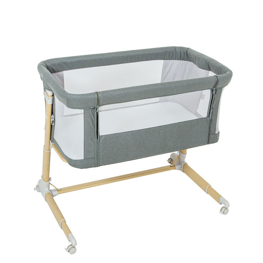 Minicuna Colecho Bebé Verde con Colchón – Bimbidreams