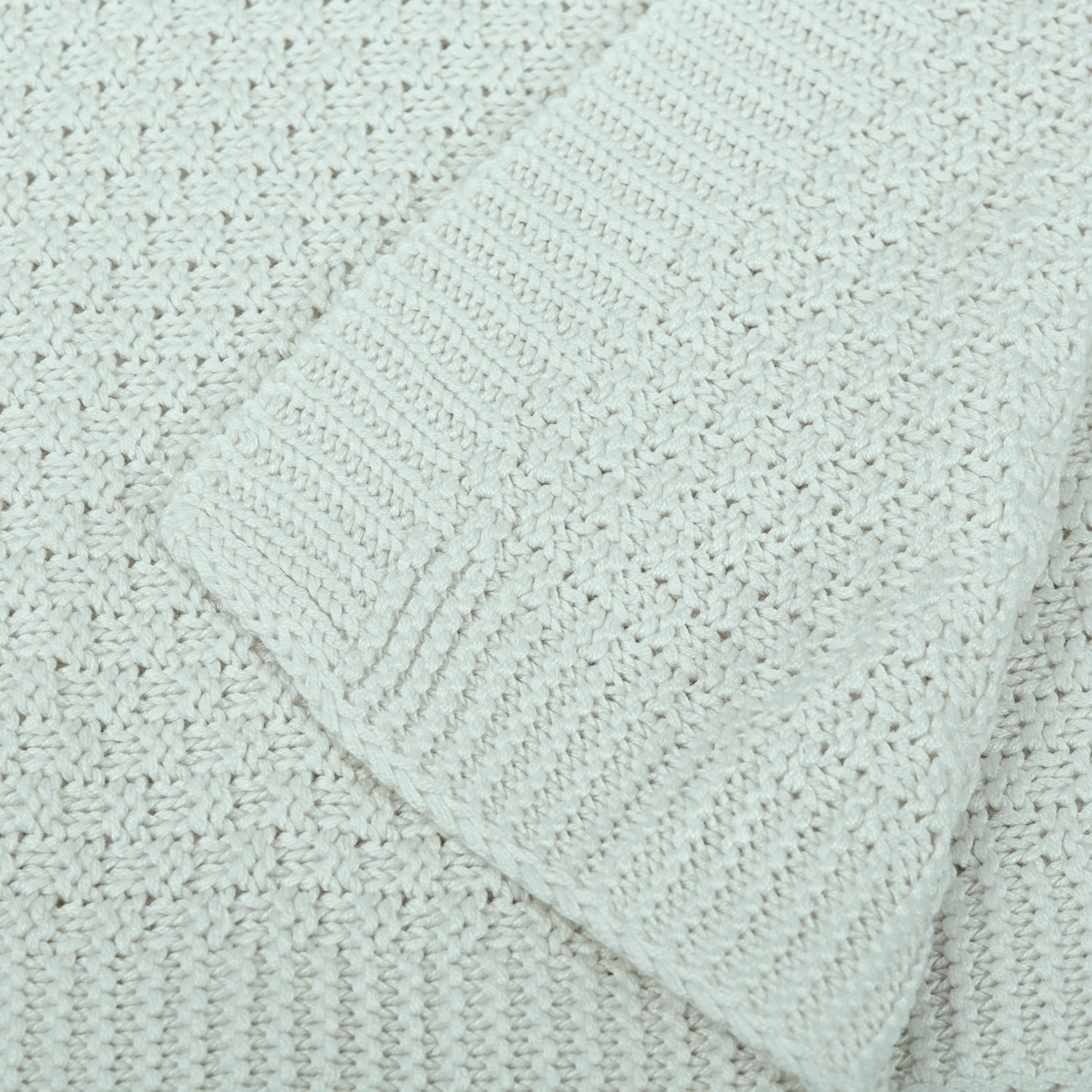 Manta cobija Toquilla tricot Bambú Basic Menta 75x90  bimbidreams ropa para bebé niño niña accesorios gnomo kids bogotá colombia
