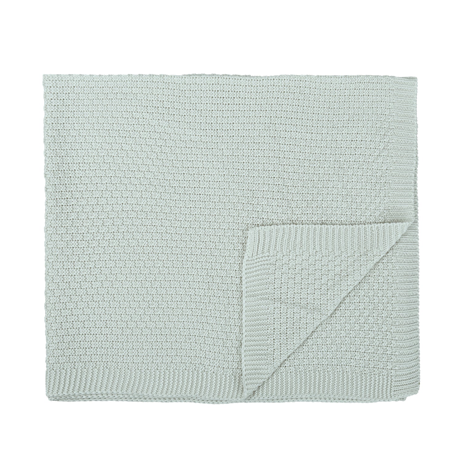 Manta cobija Toquilla tricot Bambú Basic Menta 75x90  bimbidreams ropa para bebé niño niña accesorios gnomo kids bogotá colombia