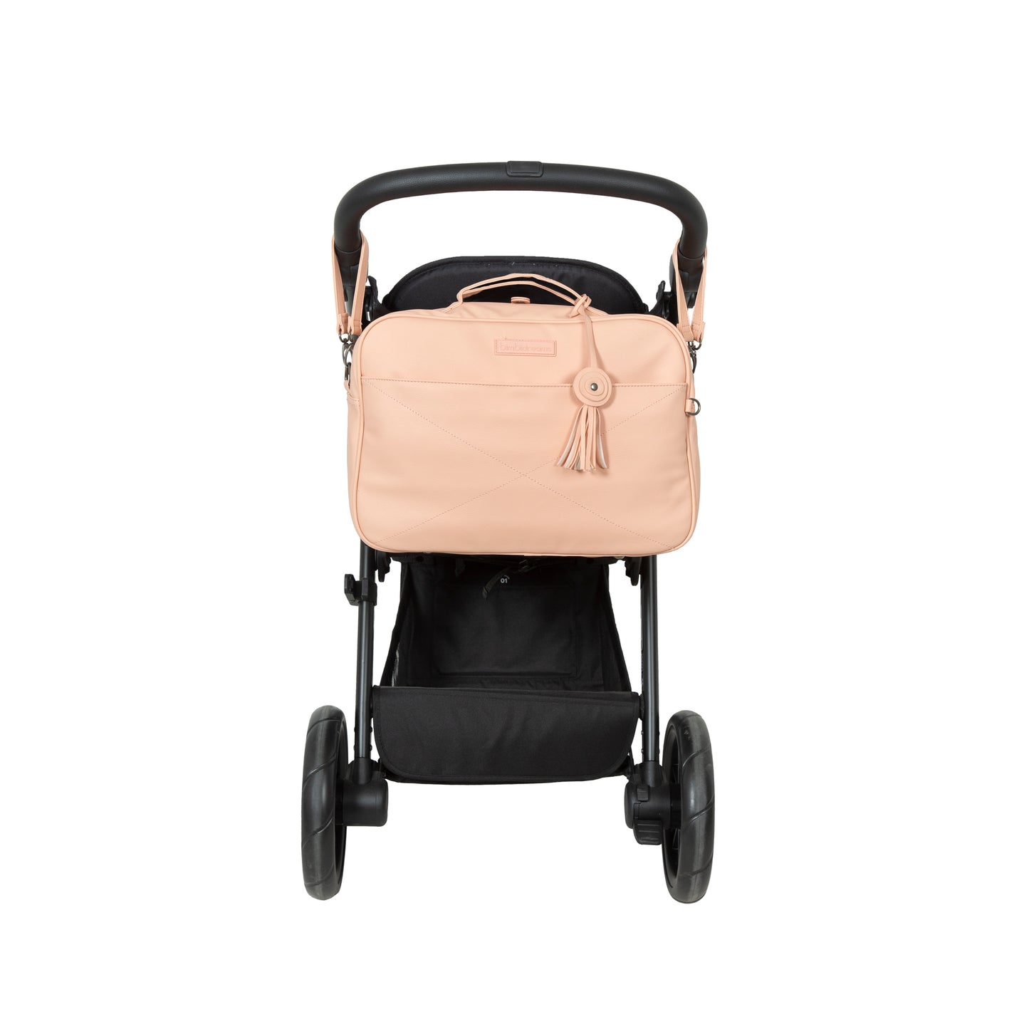 Pañalera Bebé Quilt Rosa con Cambiador – Bimbidreams