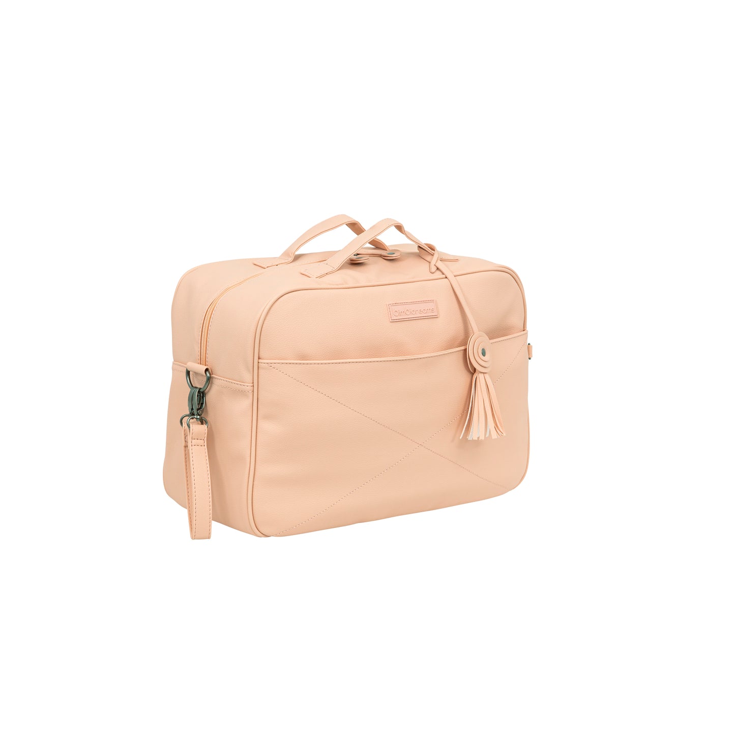 Pañalera Bebé Quilt Rosa con Cambiador – Bimbidreams