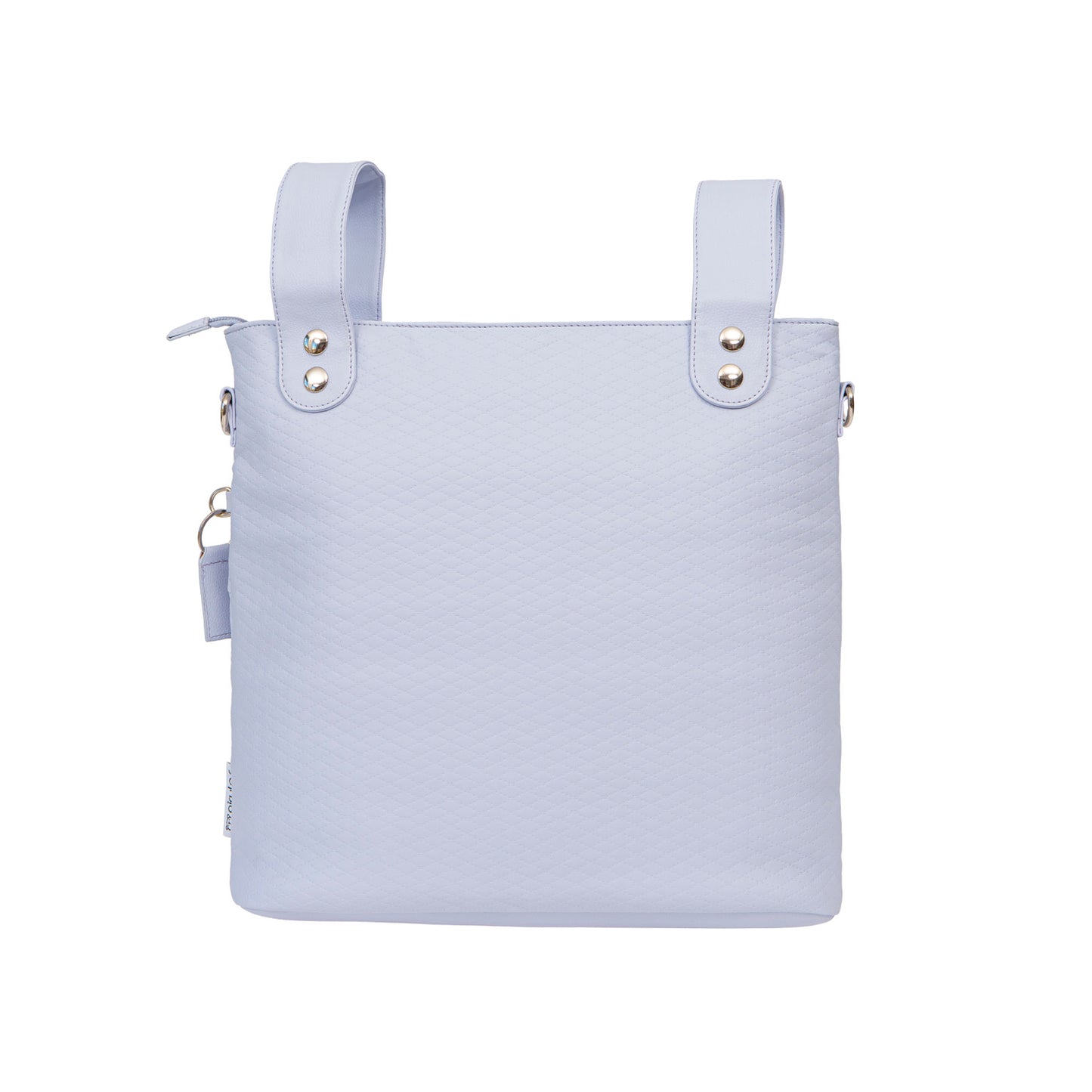 Bolsa de Carro Bebé Rombos Azul Ecopiel con Cambiador – Bimbidreams