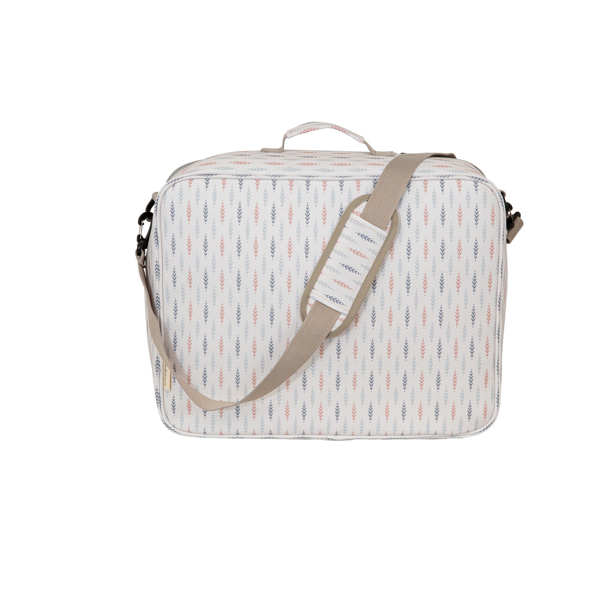 Maleta pañalera con cambiador Etnic Crudo 45x36x18 bimbidreams ropa para bebé niño niña accesorios gnomo kids bogotá colombia
