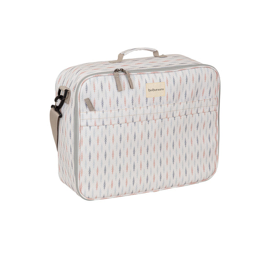 Maleta pañalera con cambiador Etnic Crudo 45x36x18 bimbidreams ropa para bebé niño niña accesorios gnomo kids bogotá colombia