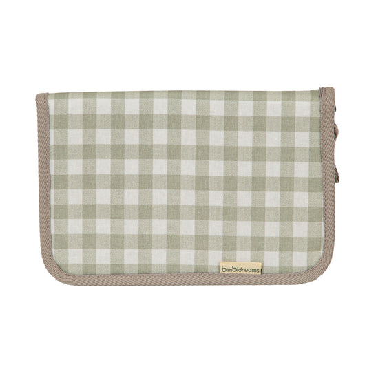 Portadocumentos Vichi Verde 19x26x2 bimbidreams ropa para bebé niño niña accesorios gnomo kids bogotá colombia