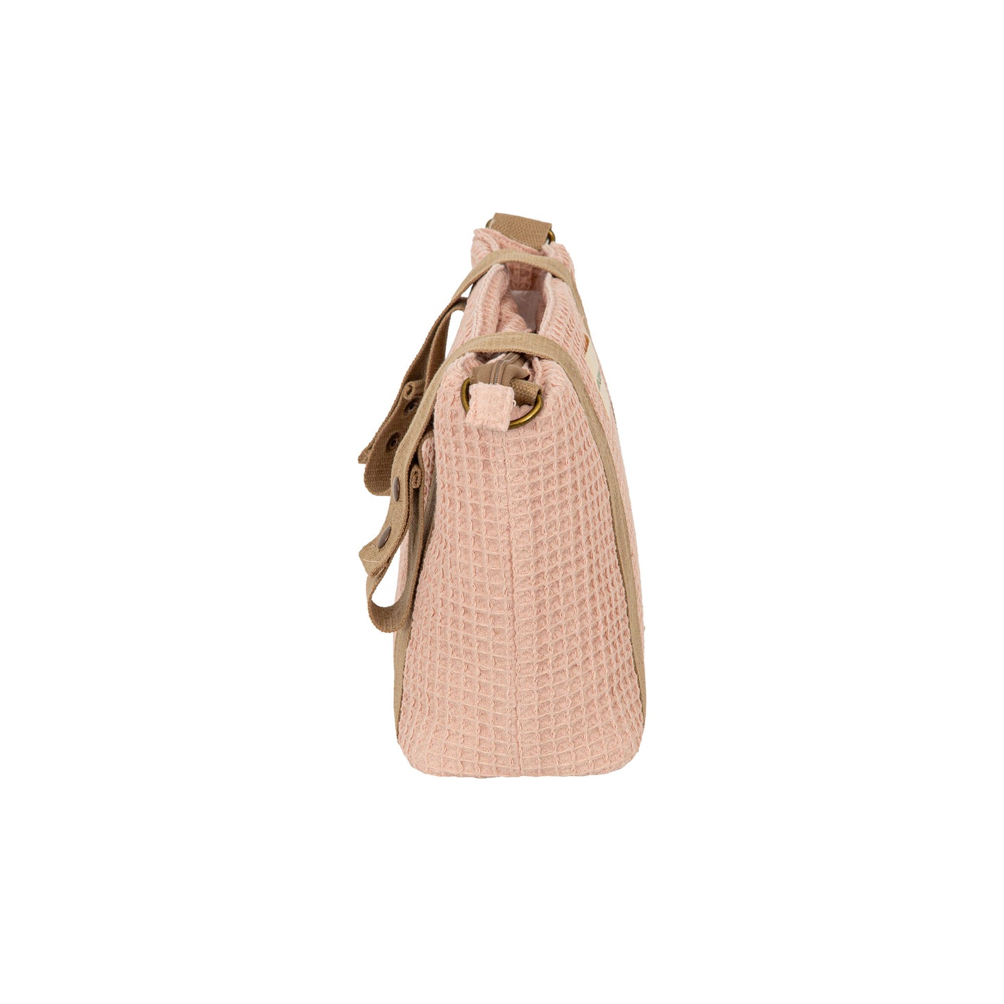Pañalera Bandolera Dalia Rosa Algodón con Cambiador – Bimbidreams