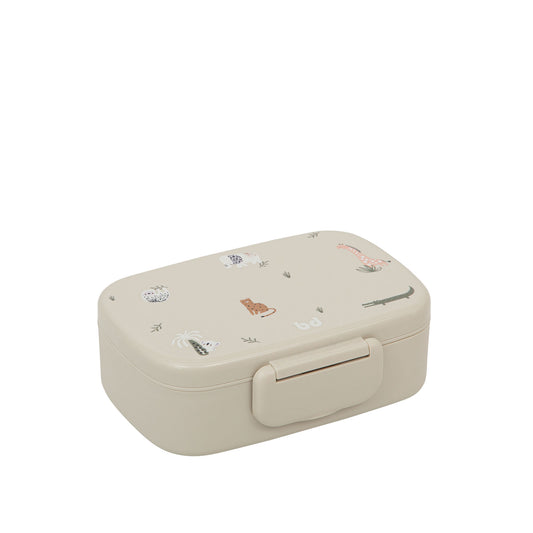 Caja Almuerzo Animalia 19x14x7 bimbidreams ropa para bebé niño niña accesorios gnomo kids bogotá colombia