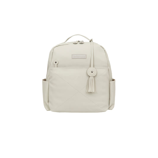 Morral con Cambiador Quilt Beige 29x33x12 – Bimbidreams