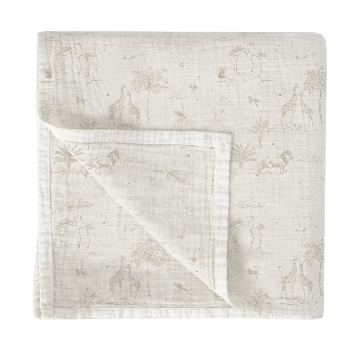 Muselina Bambú Bebé Noe 120x120 – Bimbidreams