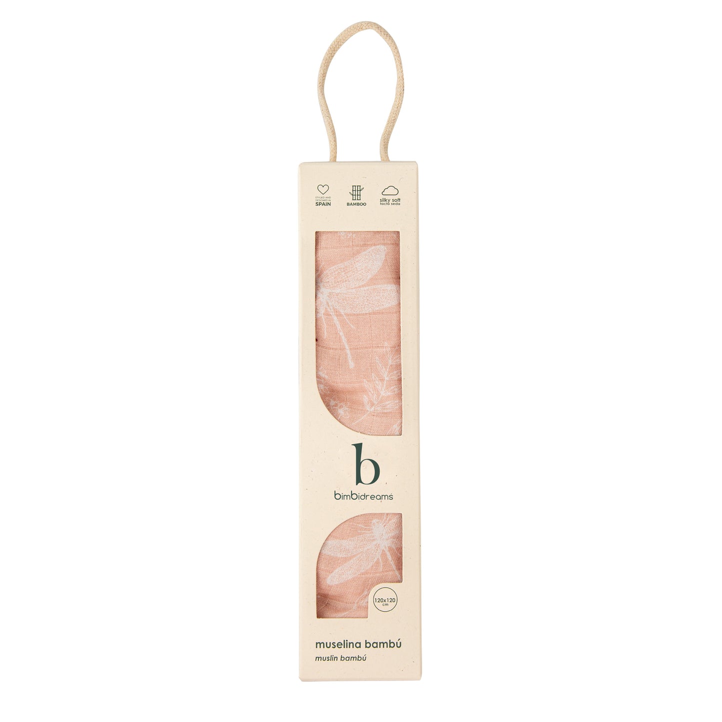 Muselina Bambú Bebé Dafne 120x120 – Bimbidreams