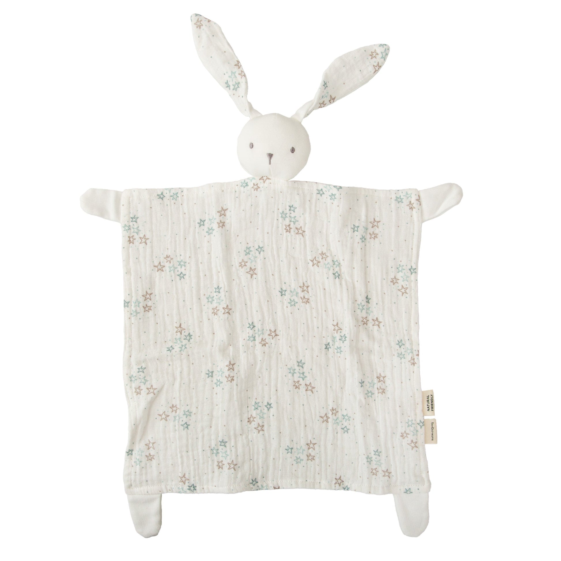 Doudou  Stars Blanco Azul 30x30