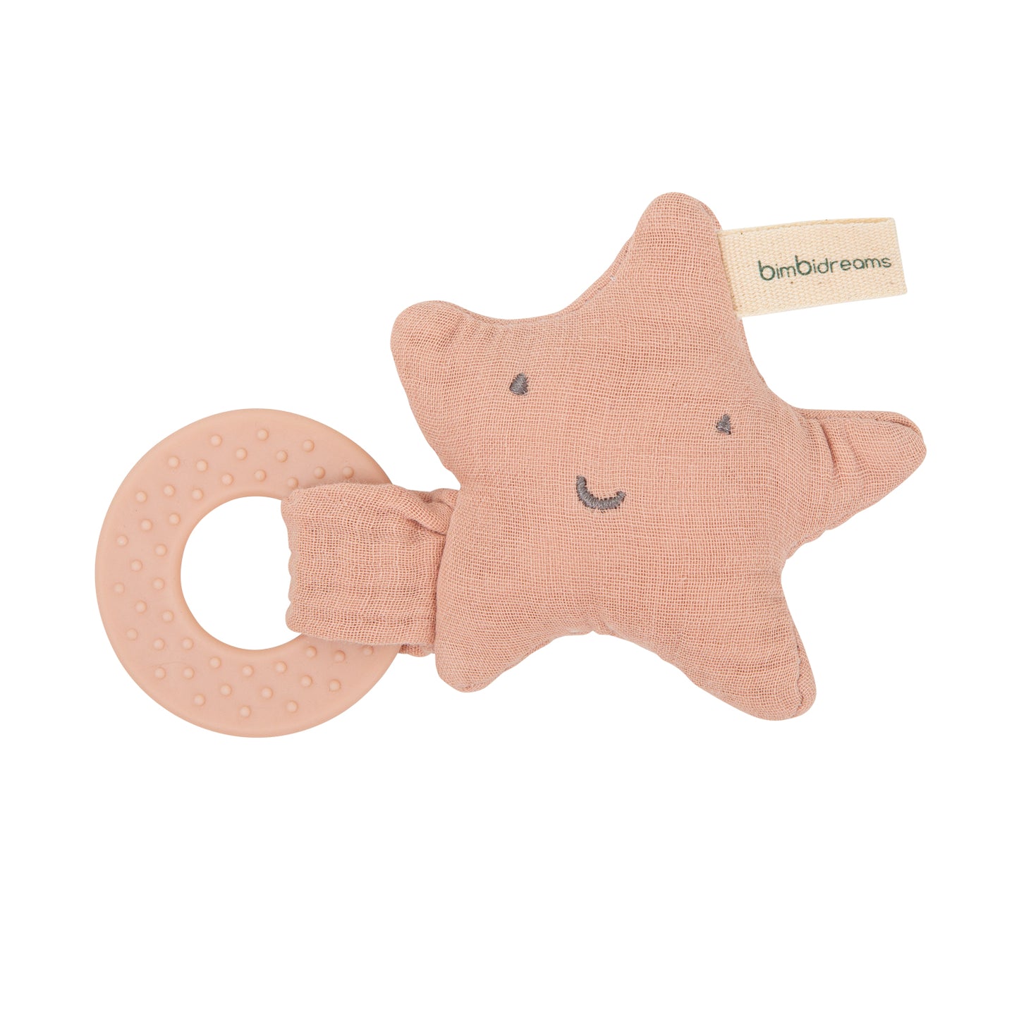 Caja de Regalo Bebé Rosa Gasas Bambú y Doudou – Bimbidreams