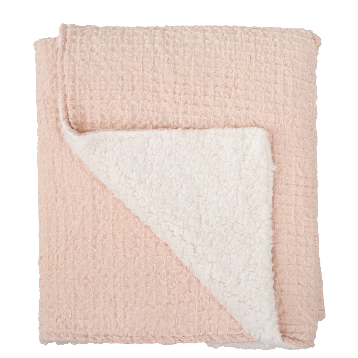 Cobija Waffle Doble Cara Tacto Nube Rosa – Bimbidreams