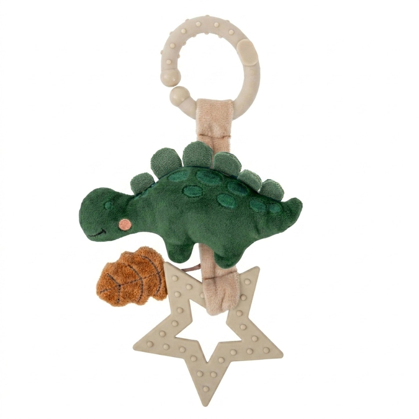 Sonajero mordedor Trex Blanco Verde