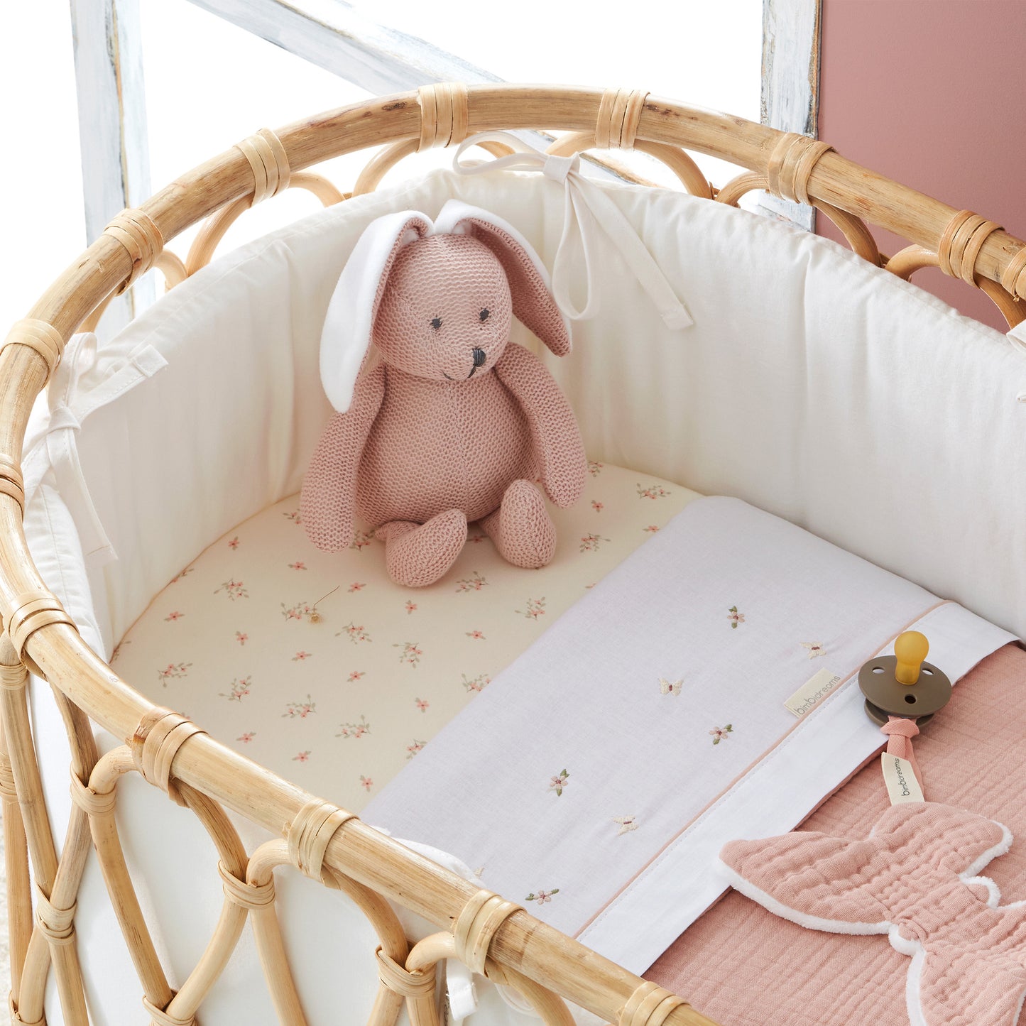 Peluche Conejito Tricot Rosa – Bimbidreams