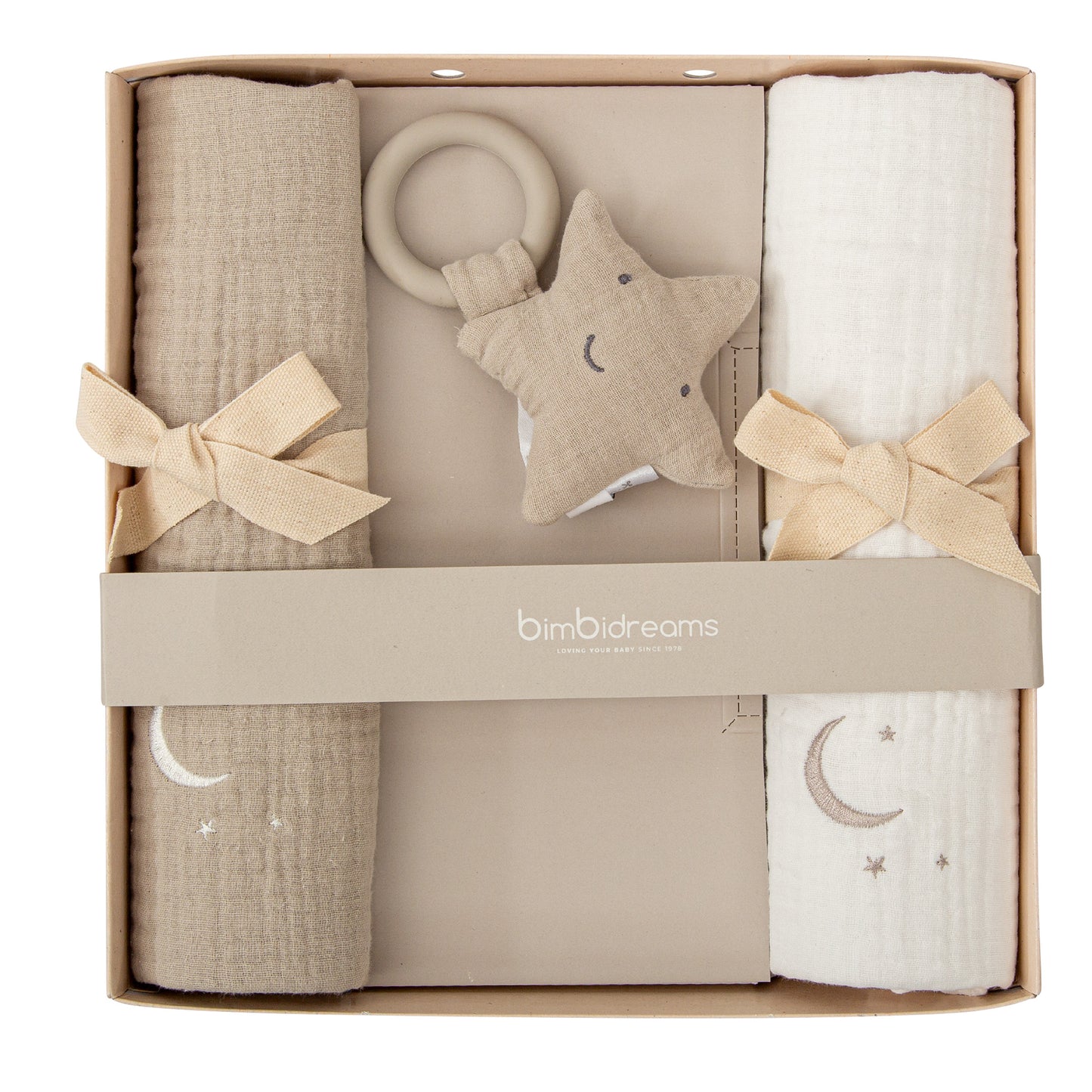 Caja de regalo (Gasas + mordedor) Bimbidreams