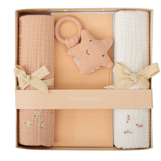 Caja de regalo (Gasas + mordedor) Bimbidreams